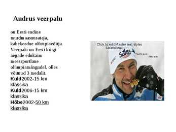 Eesti olümpiavõitjad #20