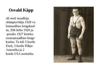 Eesti olümpiavõitjad #5