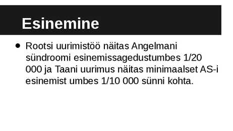Angelmani sündroom #5