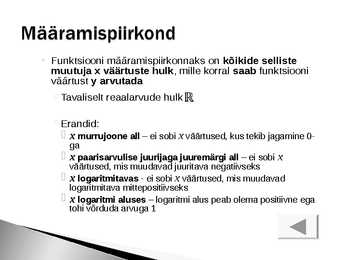 Funktsiooni uurimine skeemi järgi #3