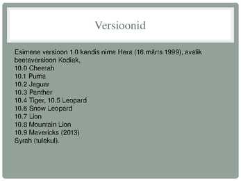 Mac OSX #8
