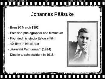 History of Estonian cinema and film culture #3