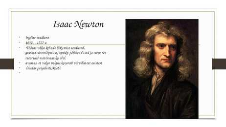 Newtoni seadused #2