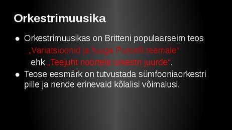 Euroopa muusika 20-sajandi keskel #3