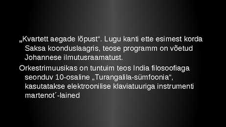 Euroopa muusika 20-sajandi keskel #9
