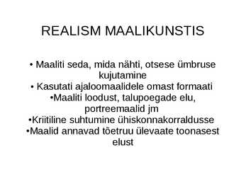 Realism #17
