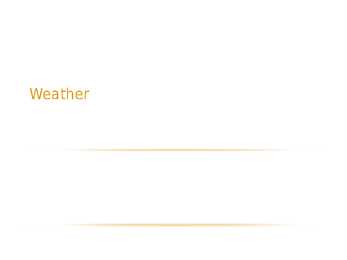 Weather Ilm