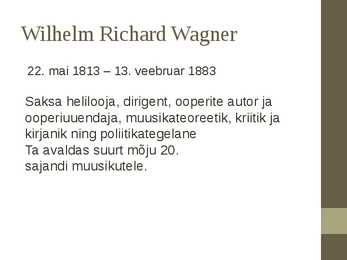 Richard Wagner #3