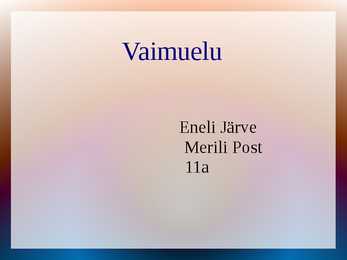 VAIMUELU