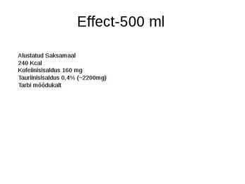 Energiajoogid #3