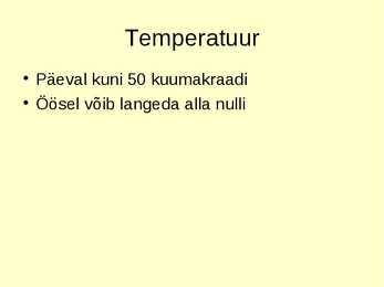 Kõrb #6