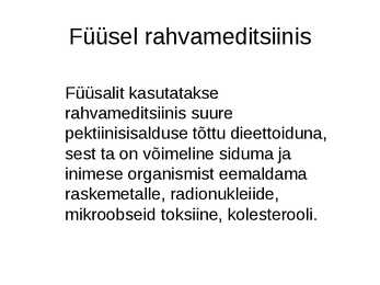 Füüsel #3