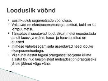 Eestimaa loodus #6