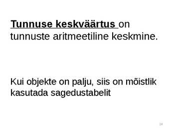Statistika #14