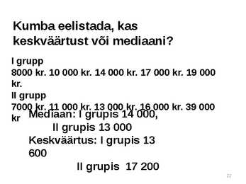 Statistika #22