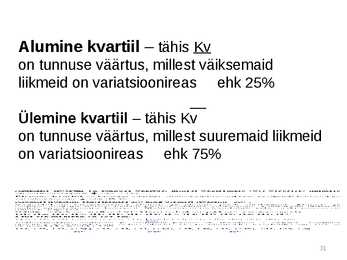 Statistika #31