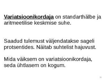 Statistika #36