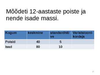 Statistika #37