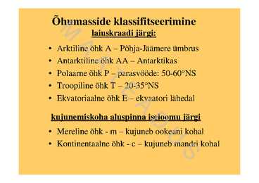 õhumassid #2