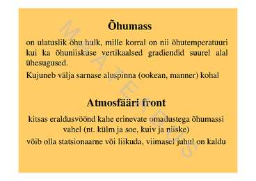 õhumassid