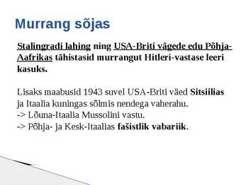 Teise maailmasõja käik aastail 1942–1945 #7