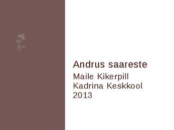 Andrus Saareste