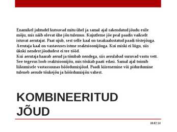 Jõud #11