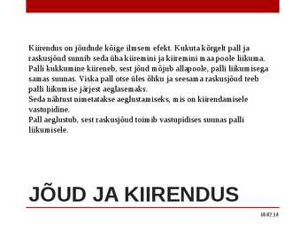 Jõud #4