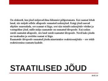 Jõud #7