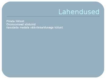 Happevihmad ja osooniaugud #7