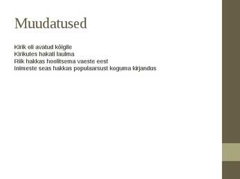 Reformatsioon #9