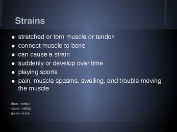 Sports injuries #5