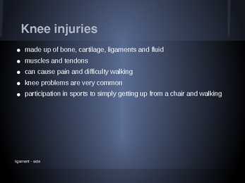 Sports injuries #8