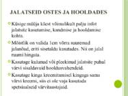 Jalatsite hooldus #13