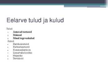 KOV-kohalik omavalitsus #6