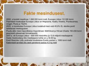 Mesi meie laual #5