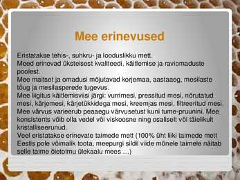 Mesi meie laual #7