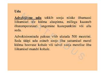 Niiskus pilvedes #31