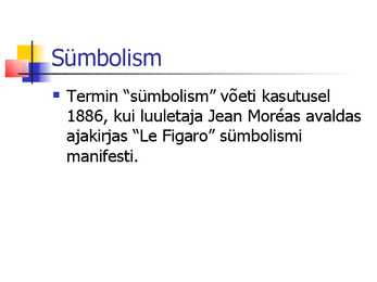 Kunst sajandivahetusel-Postimpressionism II-sümbolism #14