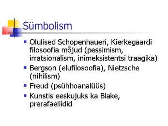 Kunst sajandivahetusel-Postimpressionism II-sümbolism #10