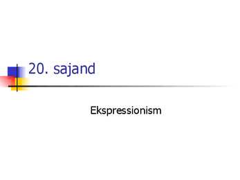 20-sajand-ekspressionism