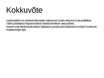 Eestimaa Esimese maailmasõja ajal #8