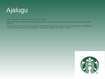 Starbucks esitlus #3