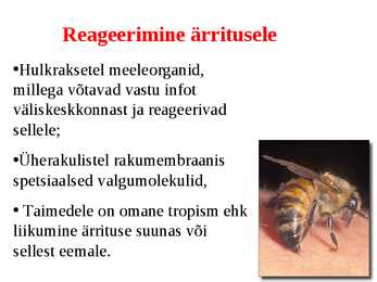 Elu tunnused #14