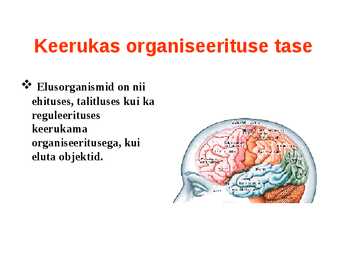 Elu tunnused #7