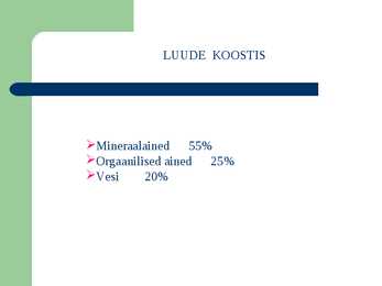 INIMESE LUUD JA LIIGESED #3