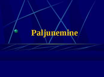 Paljunemine