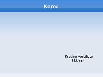 Korea