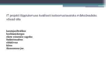 It-projektijuhtimine-kvaliteet ja testimine #7