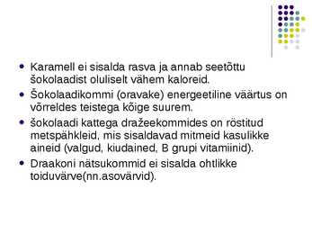 Kommide analüüs #8